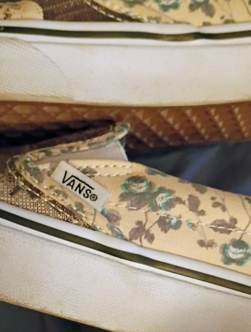 The shining Twins Slip On Vans. Women's Sz 7. EUC
